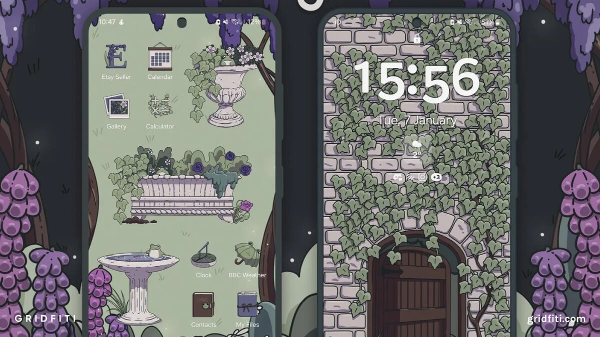 Plant-Themed App Icons