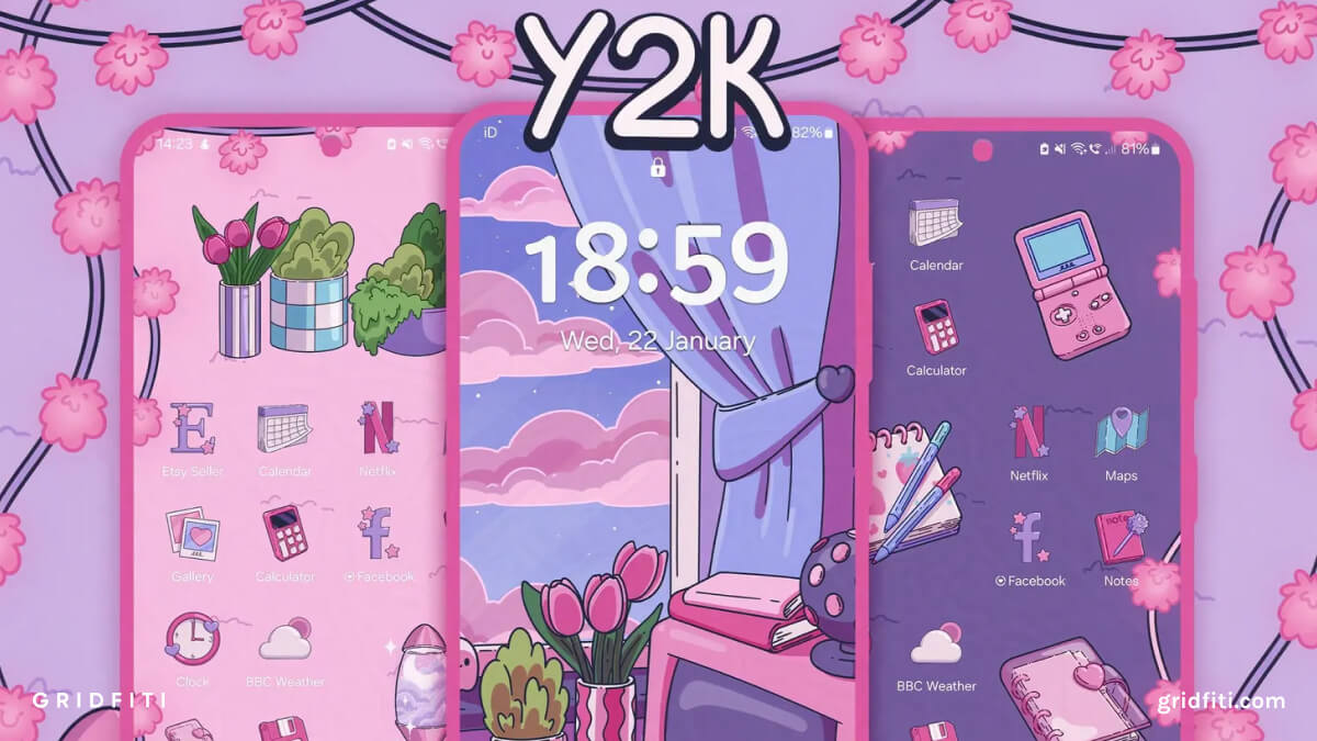 Y2K Aesthetic App Icons