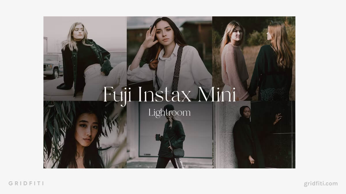 Fuji Instax Mini Lightroom Preset