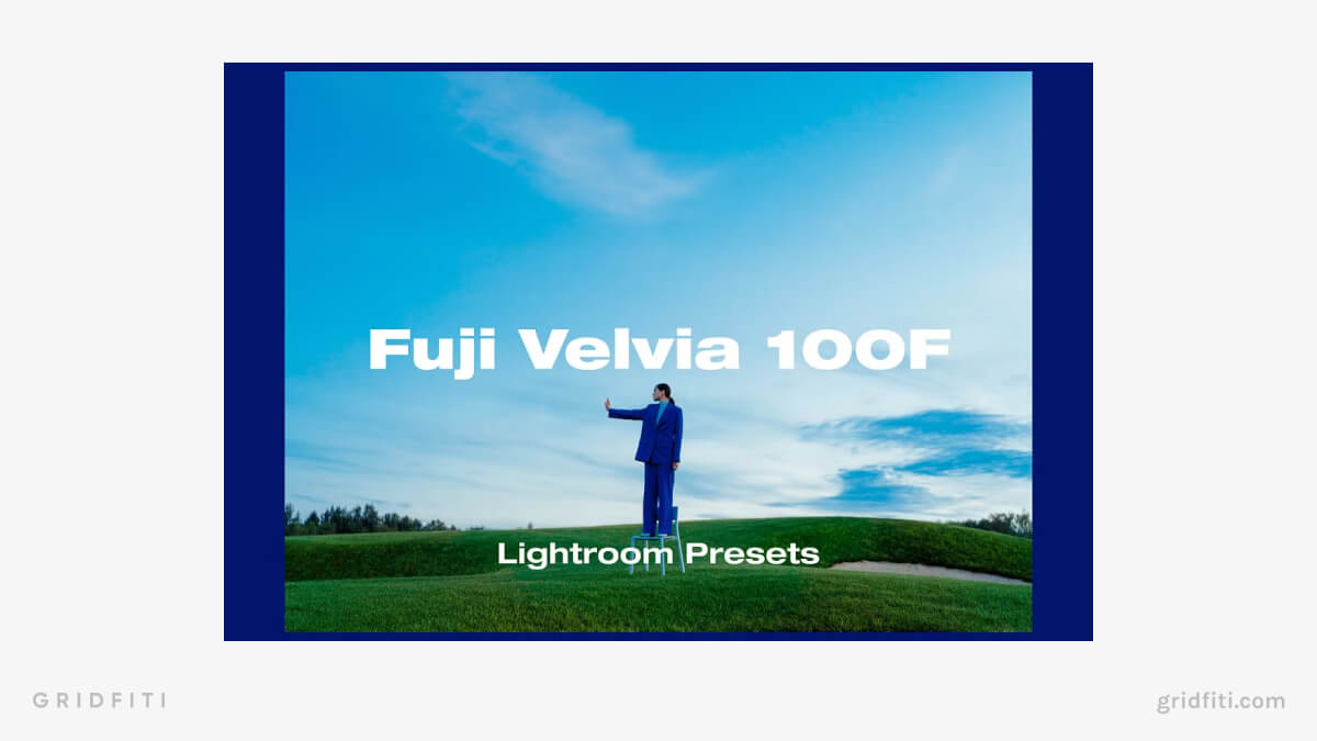 Fuji Velvia 100-F Lightroom Presets