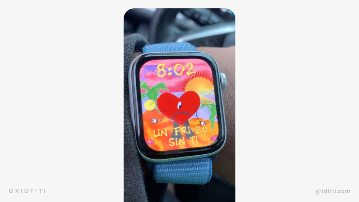 Bad Bunny Inspired Watch Face