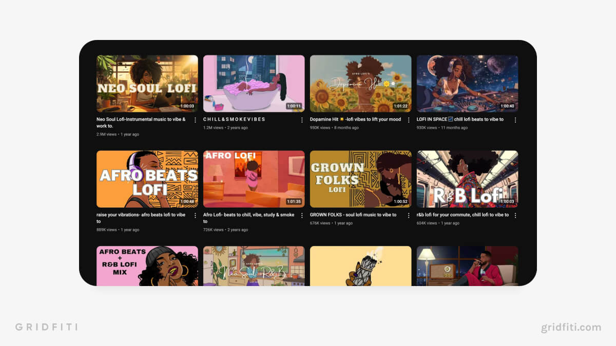 Afro Lofi YouTube