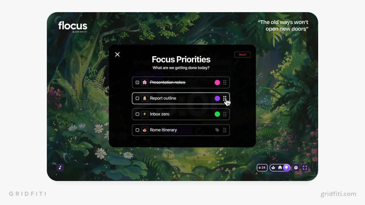 Flocus Habits