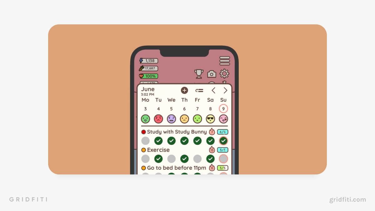 Habit Rabbit App
